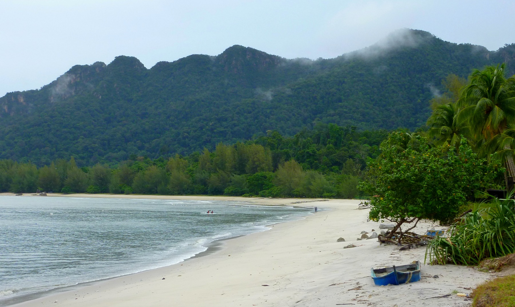 A quiet beach in Langkawi KOK