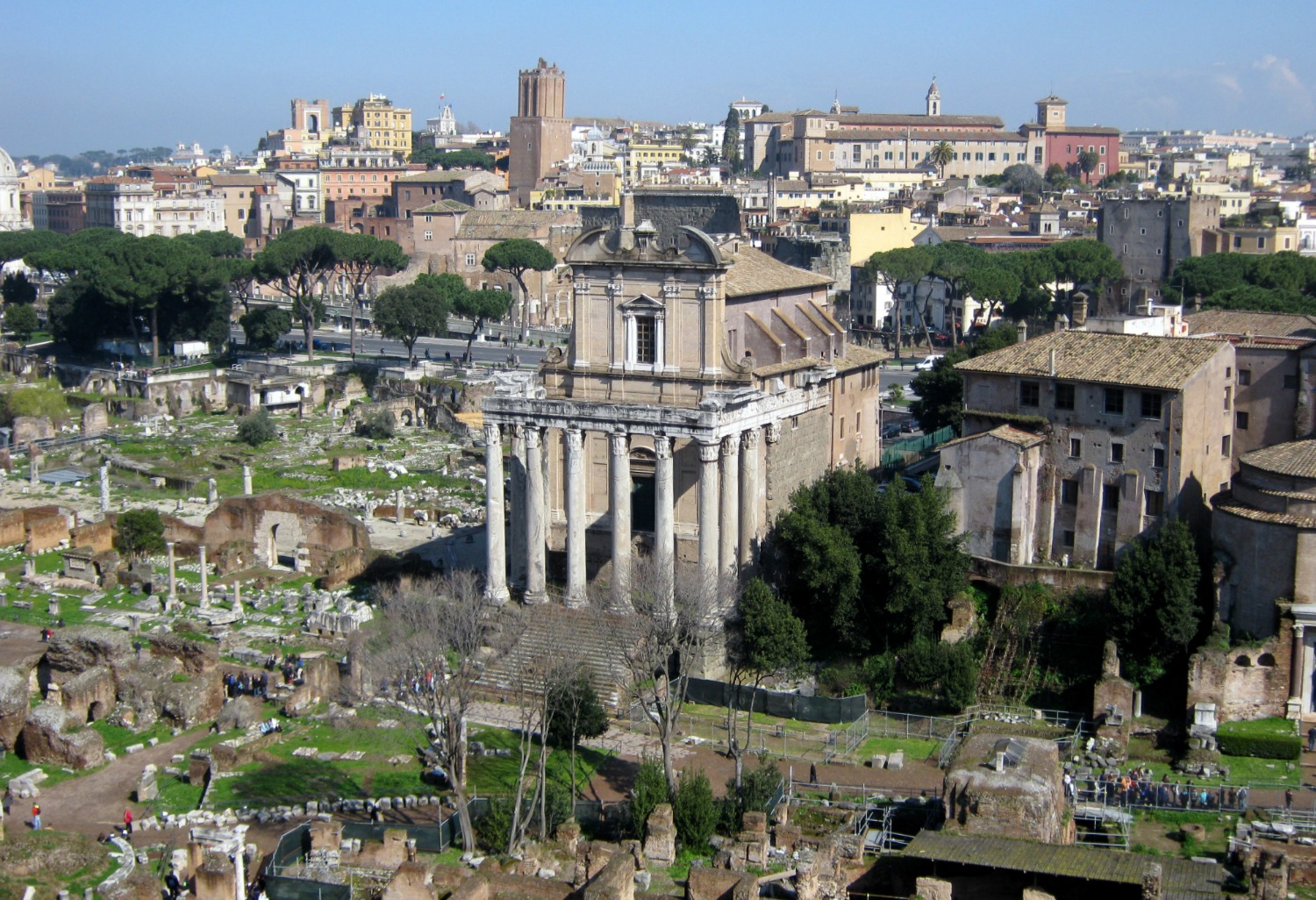 Rome Forum from Palentine Hill