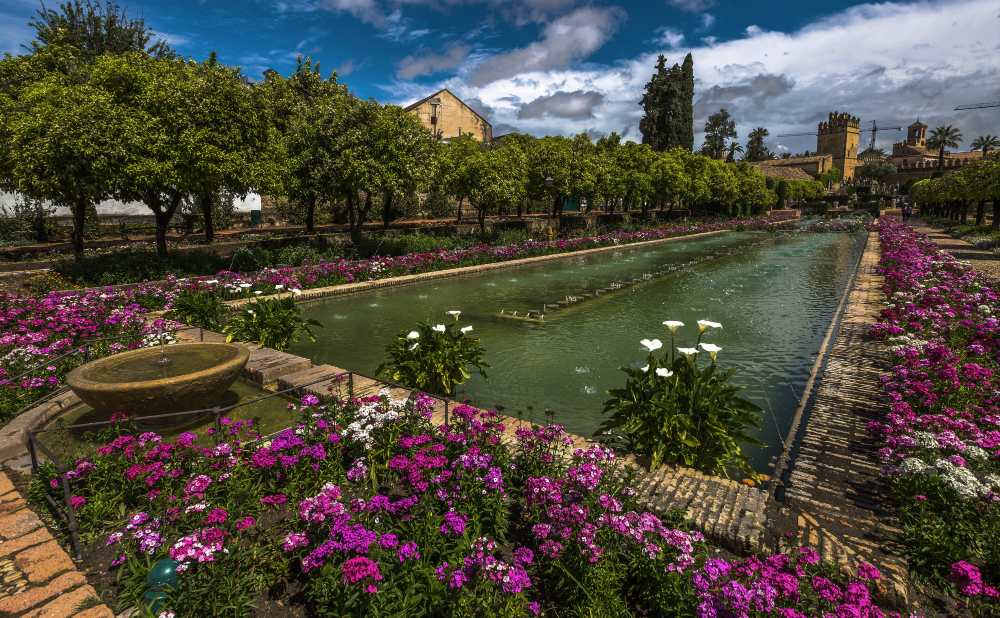 Alcázar de los Reyes Cristianos Garden Cordoba