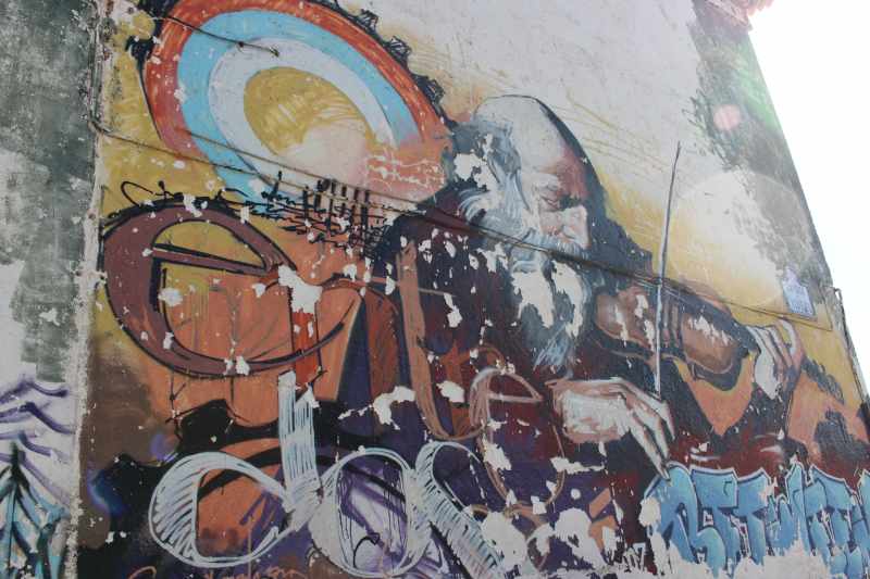 Street art by Raúl Ruiz, AKA El Niño de las Pinturas