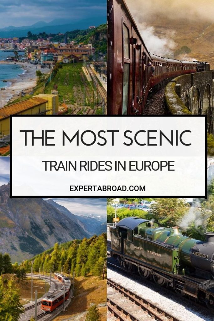 scenic train rides in europe