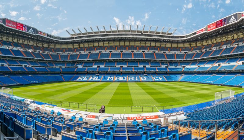 Read Madrid Stadium from the tour