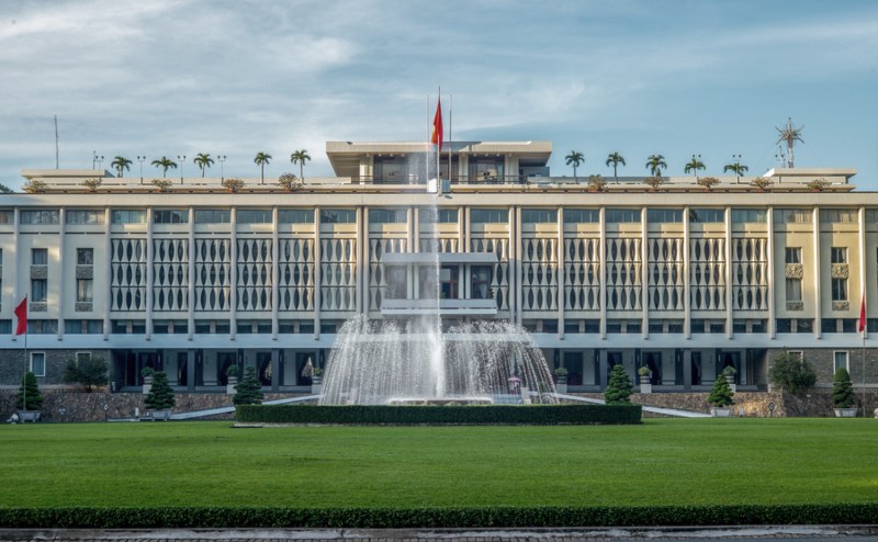 Reunification Palace Saigon Vietnam 