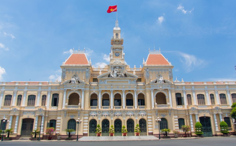 Saigon in 3 days city hall 