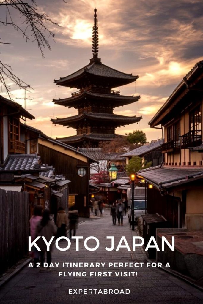 2 days in kyoto yasuka pagoda